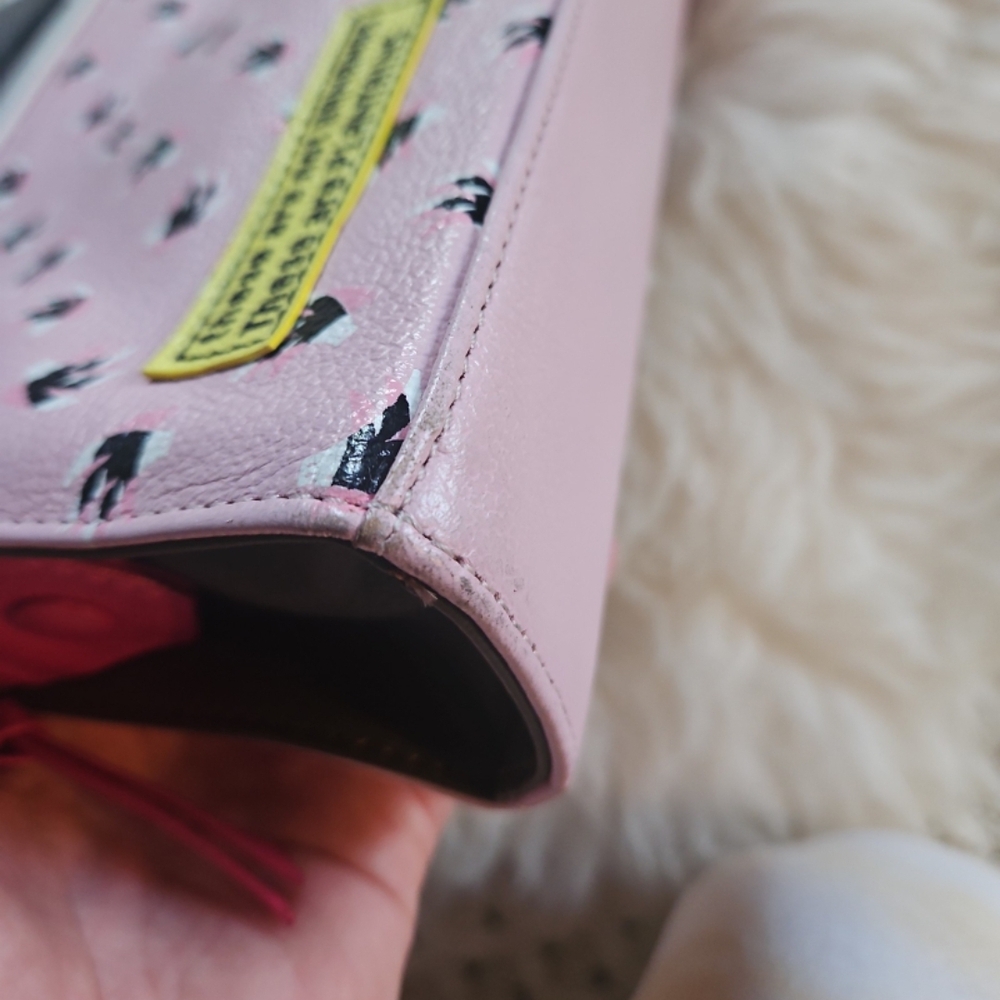 Min & Mon Pink and Black Crossbody Bag - Picture 8 of 11